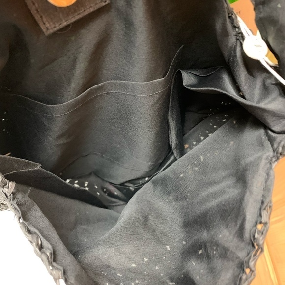 Shiraleah Rio woven straw circular shoulder bag purse snap close 19 in drop NEW - Picture 8 of 8